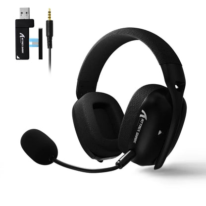 ATTACK SHARK L80PRO Wireless Gaming Headset — Noise Canceling, Dual Mic, Lightweight Comfort