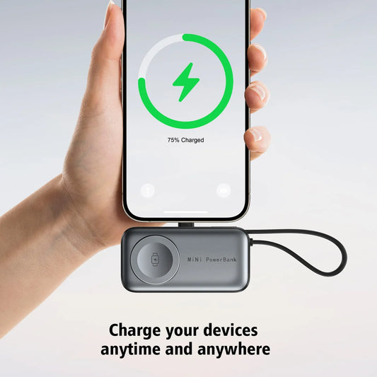 Mini Magnetic Power Bank – Fast Charging Pocket-Size Battery