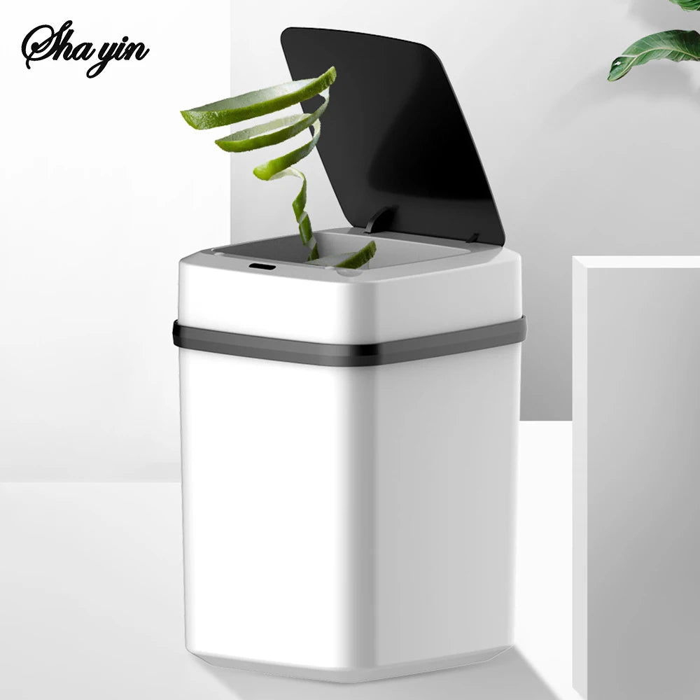 13L Smart Automatic Trash Bin – Touchless, Waterproof & Odor-Control